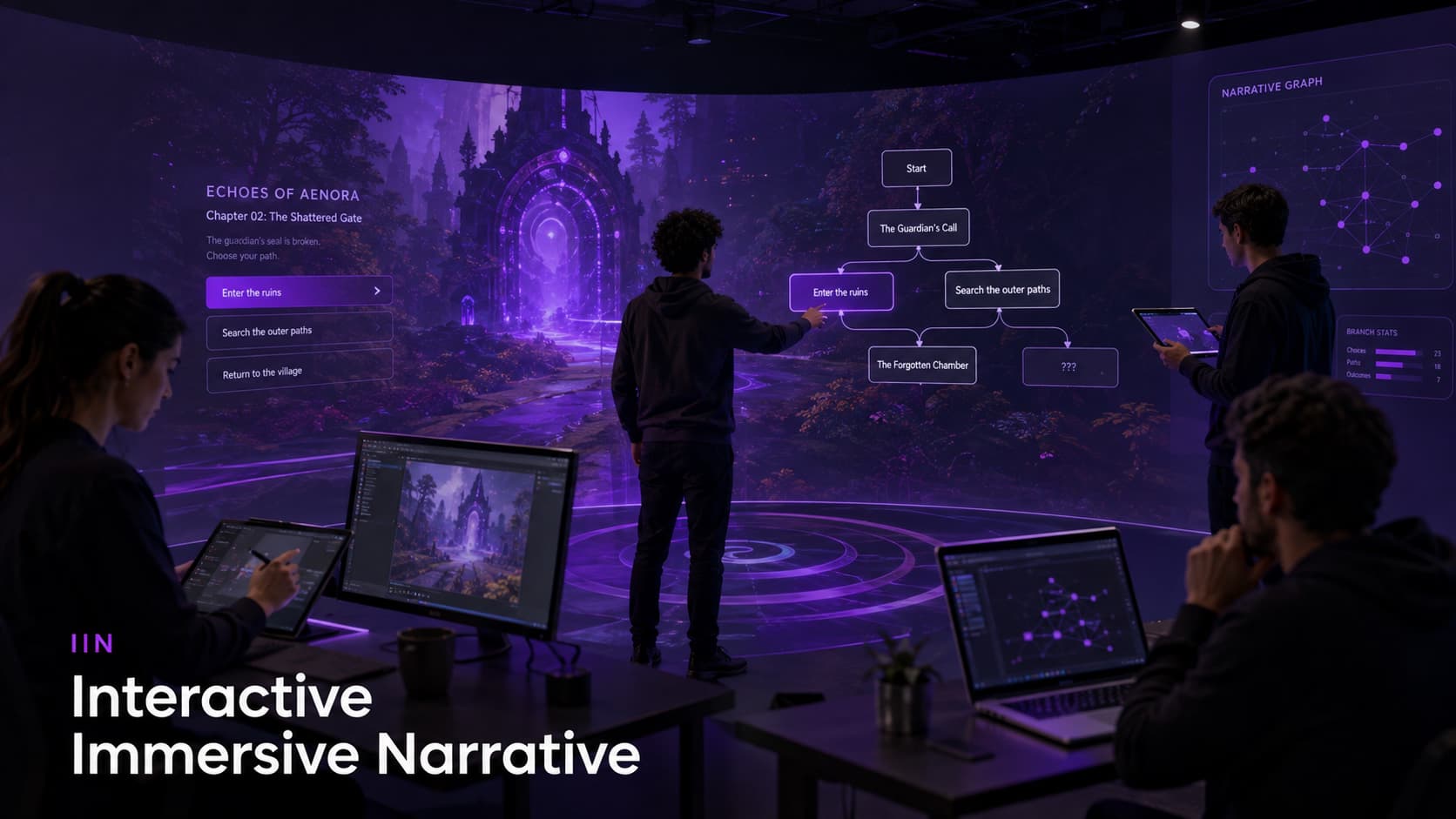 Interactive Immersive Narrative | روایت تعاملی فراگیر