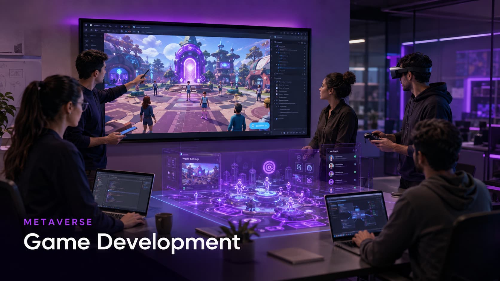 Metaverse Game Development | بازیهای متاورسی